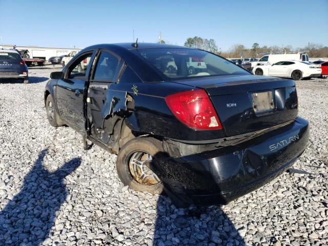 1G8AW15F67Z104482 - 2007 SATURN ION LEVEL 3 BLACK photo 2