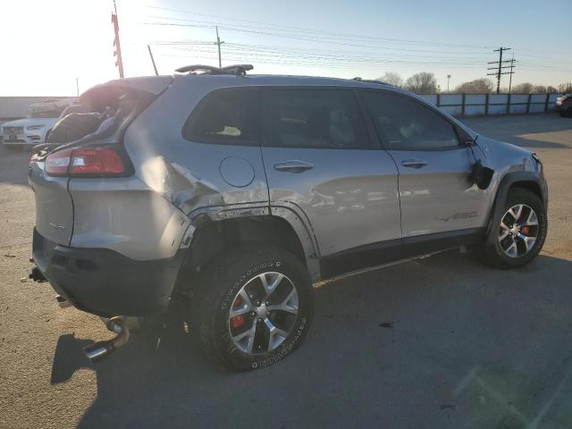 1C4PJMBS3HD218441 - 2017 JEEP CHEROKEE TRAILHAWK SILVER photo 3