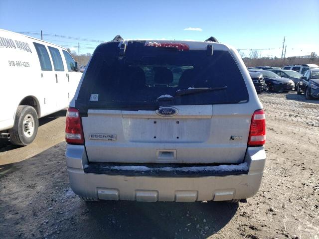 1FMCU9DG8CKC84267 - 2012 FORD ESCAPE XLT SILVER photo 6