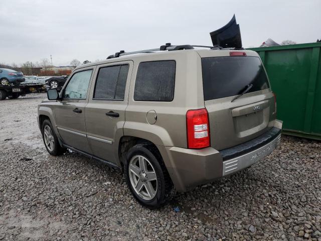 1J8FT48W68D521576 - 2008 JEEP PATRIOT LIMITED BEIGE photo 2