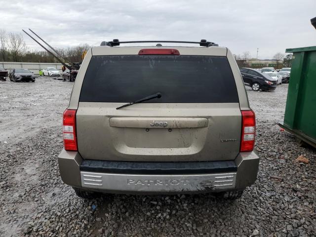 1J8FT48W68D521576 - 2008 JEEP PATRIOT LIMITED BEIGE photo 6