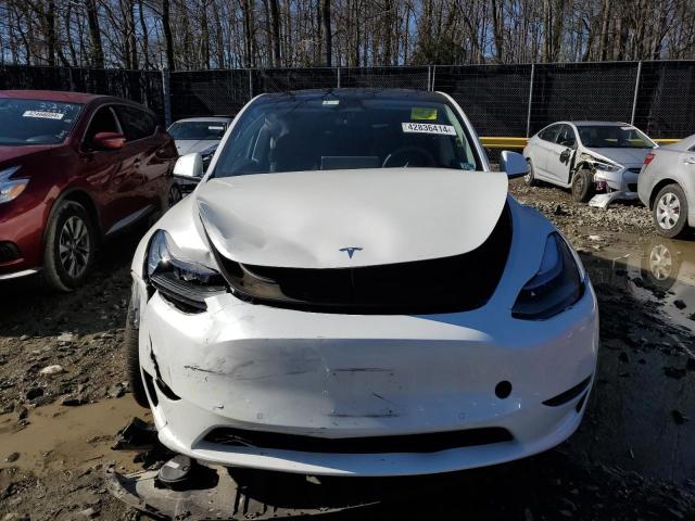 7SAYGDEF6NF379150 - 2022 TESLA MODEL Y WHITE photo 5