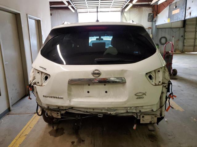 5N1DR2MM8JC655129 - 2018 NISSAN PATHFINDER S WHITE photo 6