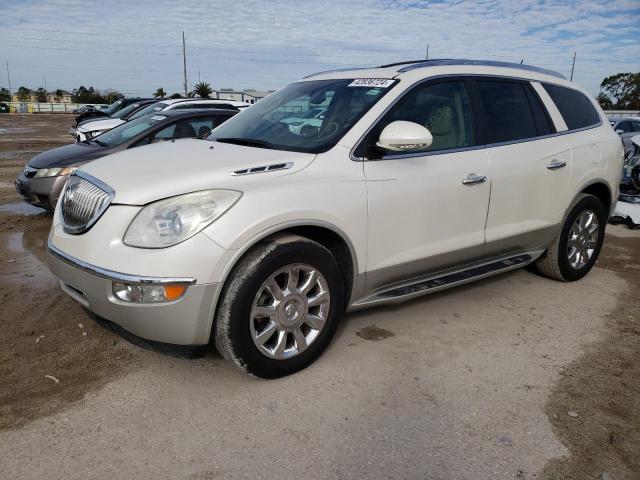 5GAKRCED9BJ312781 - 2011 BUICK ENCLAVE CXL WHITE photo 1