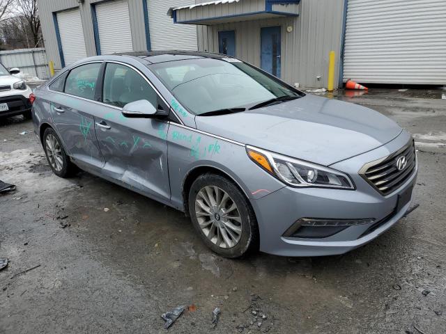 5NPE34AF7FH231481 - 2015 HYUNDAI SONATA SPO SILVER photo 4