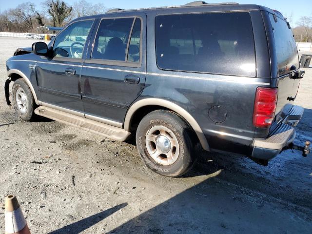 1FMRU17L31LA46211 - 2001 FORD EXPEDITION EDDIE BAUER BLACK photo 2