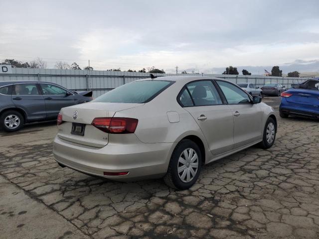 3VW267AJ4GM317792 - 2016 VOLKSWAGEN JETTA S BEIGE photo 3