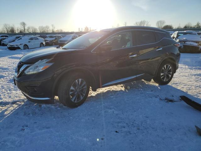 5N1AZ2MHXHN183813 - 2017 NISSAN MURANO S BLACK photo 1