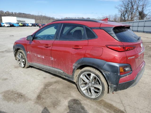 KM8K3CA57MU671574 - 2021 HYUNDAI KONA LIMITED RED photo 2