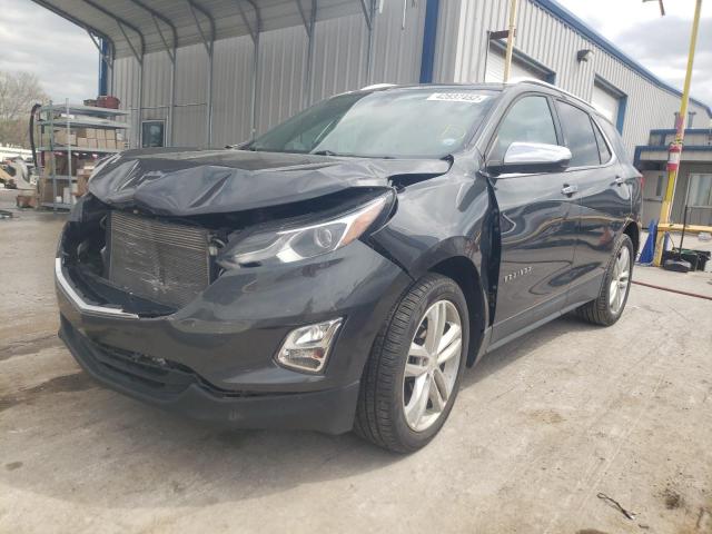 2GNAXMEV4J6123098 - 2018 CHEVROLET EQUINOX PREMIER BLACK photo 2