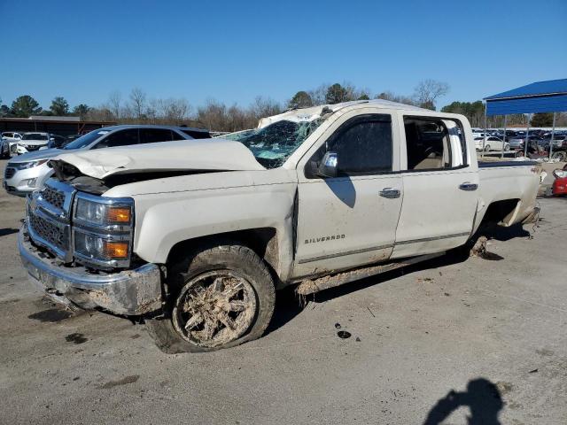 3GCUKSEC8EG107455 - 2014 CHEVROLET SILVERADO K1500 LTZ WHITE photo 1