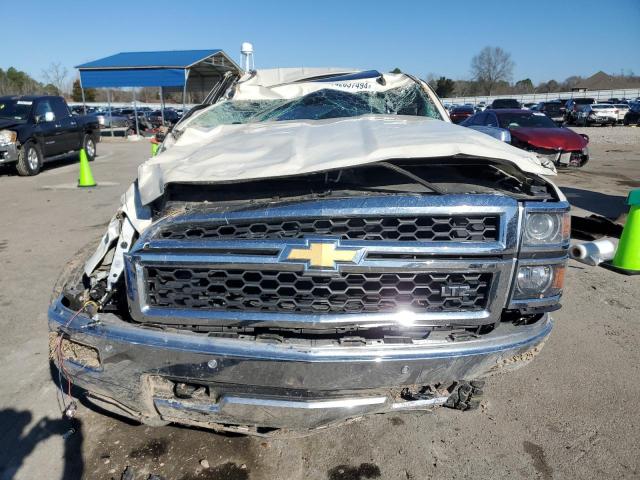 3GCUKSEC8EG107455 - 2014 CHEVROLET SILVERADO K1500 LTZ WHITE photo 5