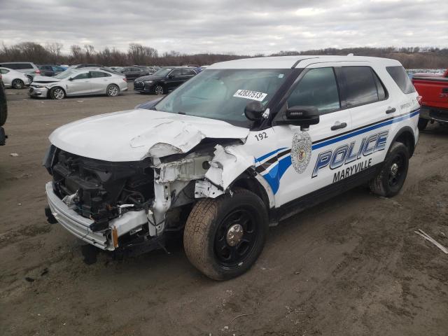 1FM5K8AR6HGE02163 - 2017 FORD EXPLORER POLICE INTERCEPTOR WHITE photo 1