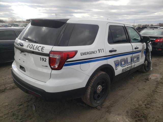 1FM5K8AR6HGE02163 - 2017 FORD EXPLORER POLICE INTERCEPTOR WHITE photo 3