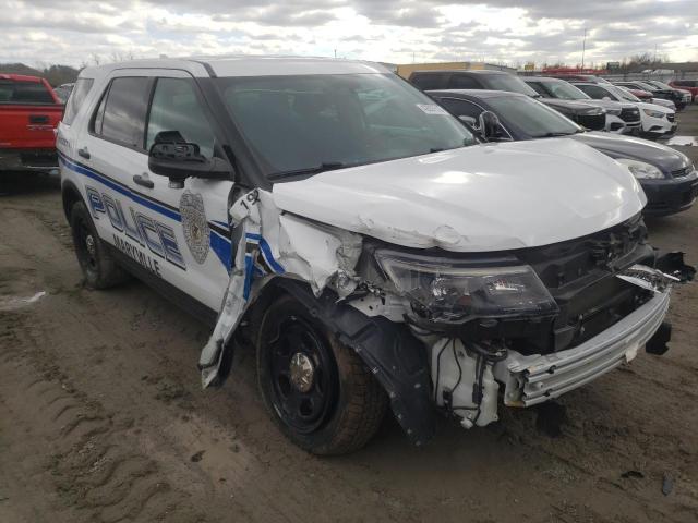 1FM5K8AR6HGE02163 - 2017 FORD EXPLORER POLICE INTERCEPTOR WHITE photo 4