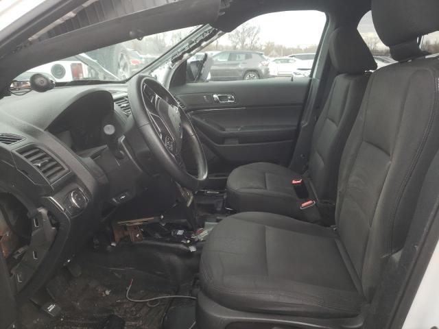 1FM5K8AR6HGE02163 - 2017 FORD EXPLORER POLICE INTERCEPTOR WHITE photo 7