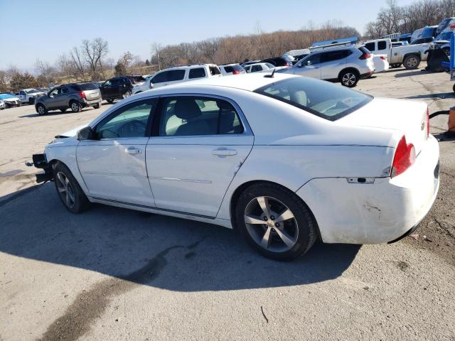 1G1ZC5EUXBF365253 - 2011 CHEVROLET MALIBU 1LT WHITE photo 2