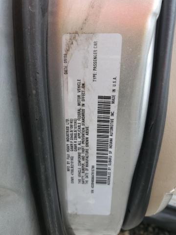 4S3BH806647615766 - 2004 SUBARU LEGACY OUTBACK H6 3.0 LL BEAN GRAY photo 12