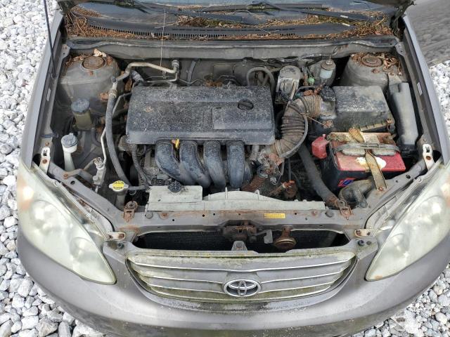 1NXBR32E73Z042215 - 2003 TOYOTA COROLLA CE GRAY photo 11