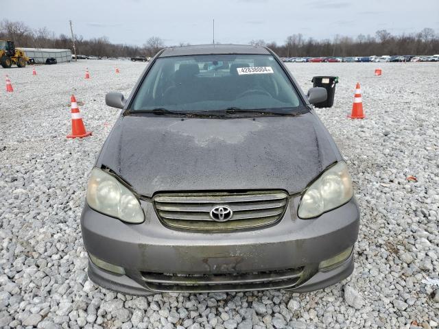 1NXBR32E73Z042215 - 2003 TOYOTA COROLLA CE GRAY photo 5