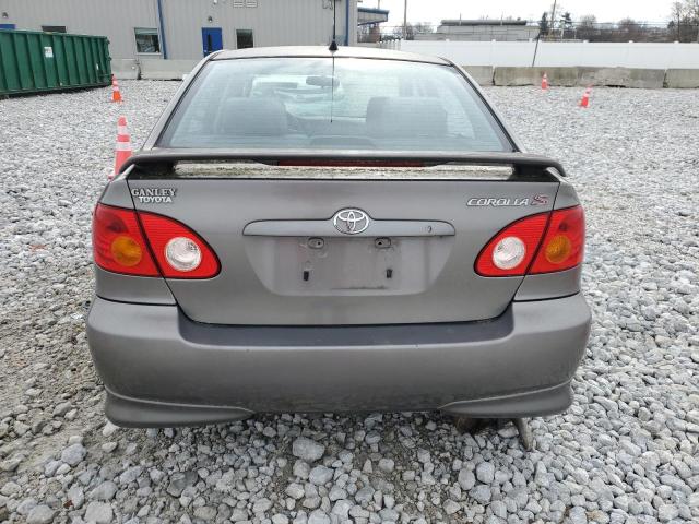 1NXBR32E73Z042215 - 2003 TOYOTA COROLLA CE GRAY photo 6