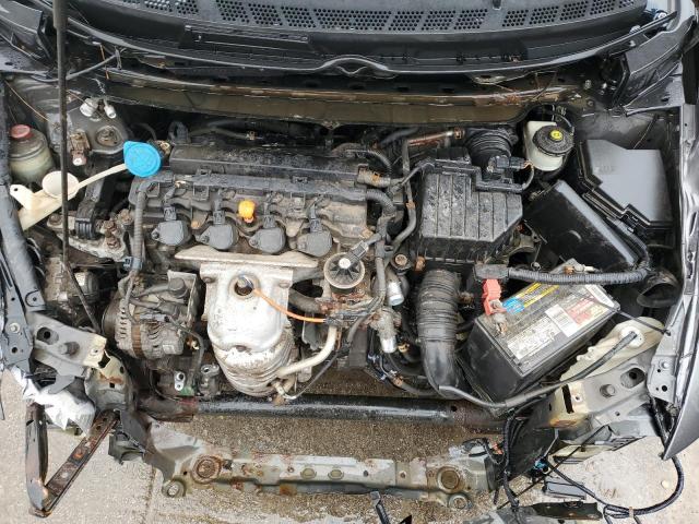 2HGFG12889H512971 - 2009 HONDA CIVIC EX GRAY photo 11