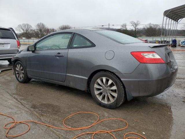 2HGFG12889H512971 - 2009 HONDA CIVIC EX GRAY photo 2