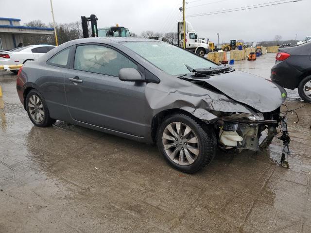 2HGFG12889H512971 - 2009 HONDA CIVIC EX GRAY photo 4