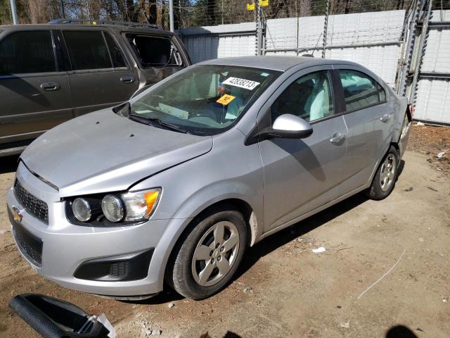 1G1JA5SH2F4108292 - 2015 CHEVROLET SONIC LS SILVER photo 1