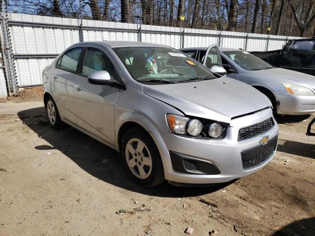 1G1JA5SH2F4108292 - 2015 CHEVROLET SONIC LS SILVER photo 4
