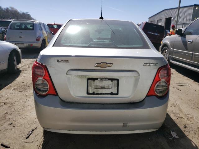 1G1JA5SH2F4108292 - 2015 CHEVROLET SONIC LS SILVER photo 6