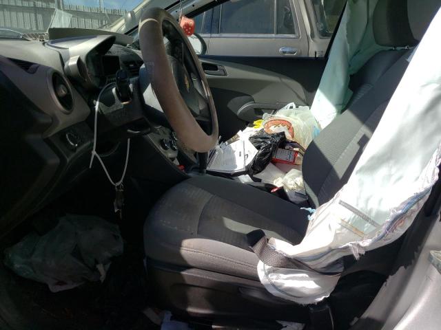 1G1JA5SH2F4108292 - 2015 CHEVROLET SONIC LS SILVER photo 7