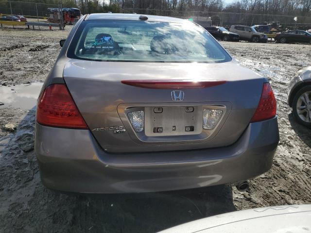 1HGCM66566A060182 - 2006 HONDA ACCORD EX GRAY photo 6