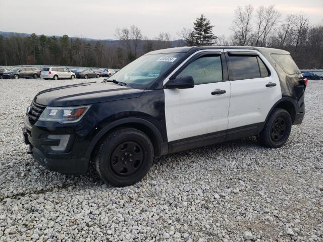 1FM5K8AR2JGC56656 - 2018 FORD EXPLORER POLICE INTERCEPTOR შავი ფოტო 1
