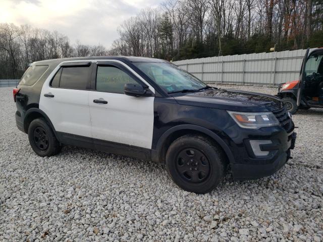 1FM5K8AR2JGC56656 - 2018 FORD EXPLORER POLICE INTERCEPTOR შავი ფოტო 4