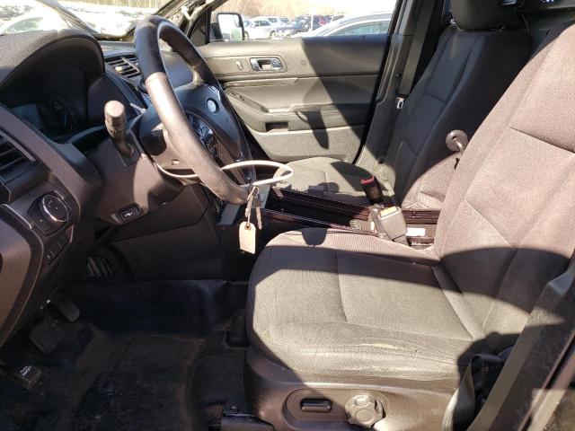 1FM5K8AR2JGC56656 - 2018 FORD EXPLORER POLICE INTERCEPTOR შავი ფოტო 7