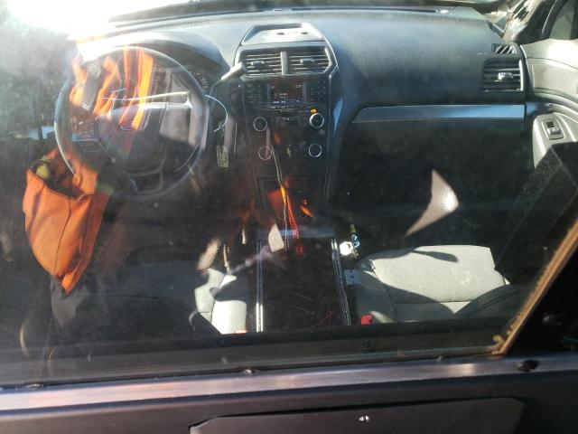 1FM5K8AR2JGC56656 - 2018 FORD EXPLORER POLICE INTERCEPTOR შავი ფოტო 8