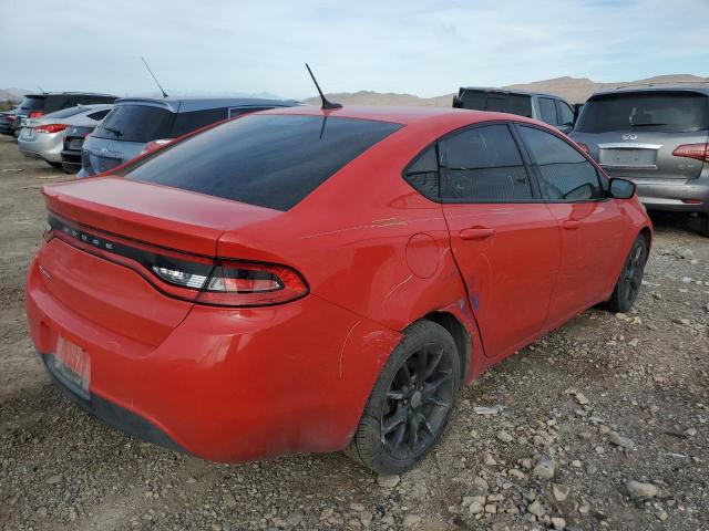 1C3CDFAAXGD682307 - 2016 DODGE DART SE RED photo 3