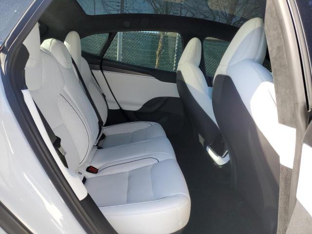 5YJSA1E60PF527153 - 2023 TESLA MODEL S WHITE photo 10