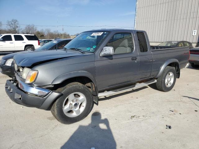 1N6ED26Y5YC397215 - 2000 NISSAN FRONTIER KING CAB XE GRAY photo 1