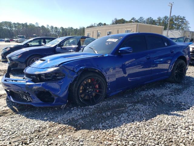 2C3CDXL97NH232977 - 2022 DODGE CHARGER SRT HELLCAT BLUE photo 1