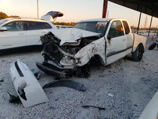 5TBRU34186S483025 - 2006 TOYOTA TUNDRA ACCESS CAB SR5 WHITE photo 1