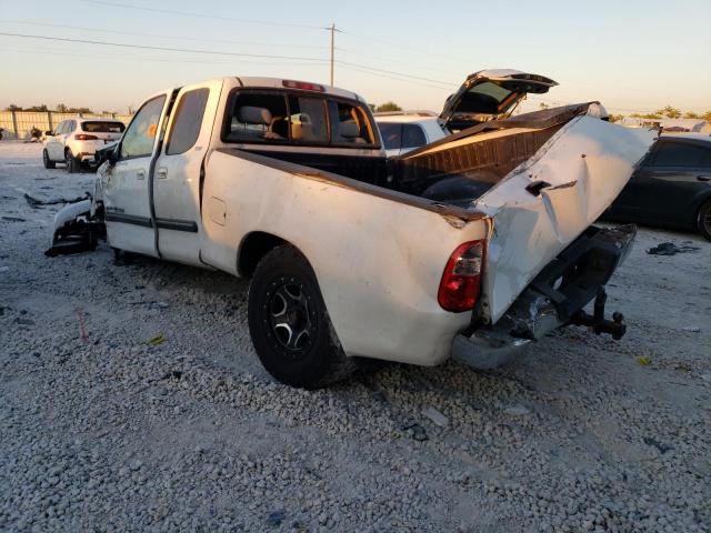 5TBRU34186S483025 - 2006 TOYOTA TUNDRA ACCESS CAB SR5 WHITE photo 2