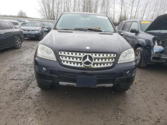 4JGBB86E46A006368 - 2006 MERCEDES-BENZ ML 350 BLACK photo 5