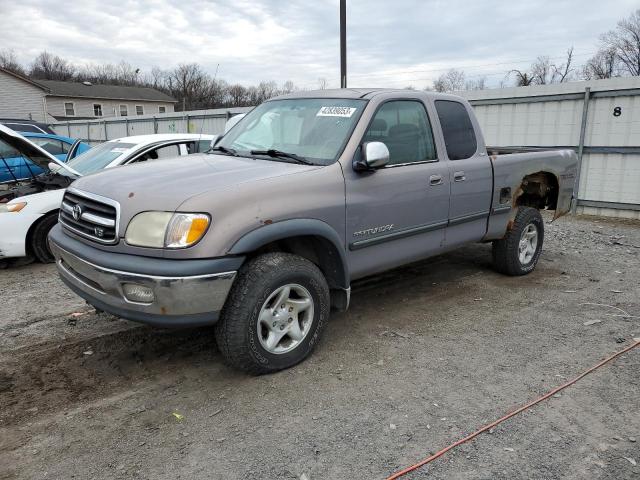 5TBBT4411YS107327 - 2000 TOYOTA TUNDRA ACCESS CAB BLUE photo 1