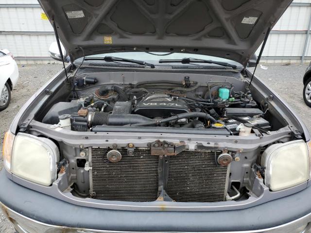 5TBBT4411YS107327 - 2000 TOYOTA TUNDRA ACCESS CAB Bleu photo 11