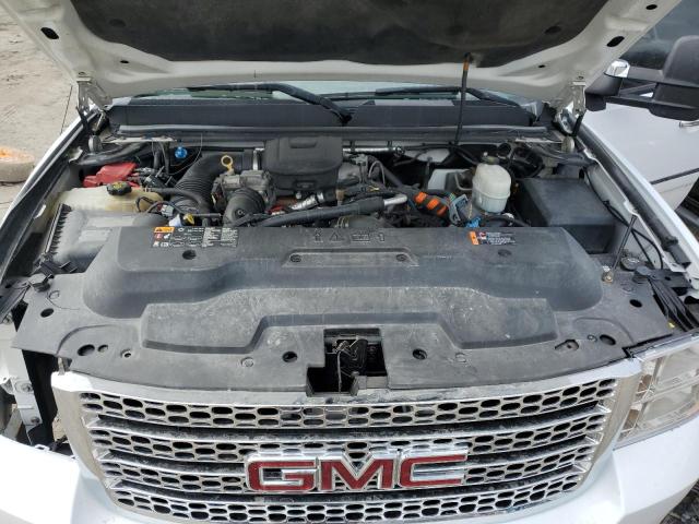 1GT125E8XDF181170 - 2013 GMC SIERRA K2500 DENALI WHITE photo 11