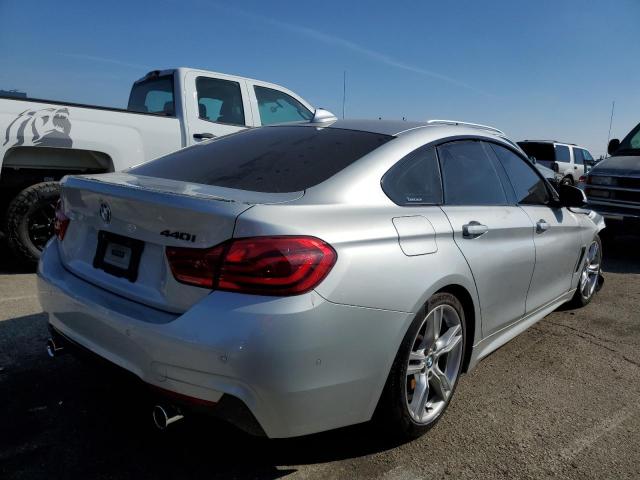 WBA4J7C59JBB98680 - 2018 BMW 440XI GRAN COUPE SILVER photo 3