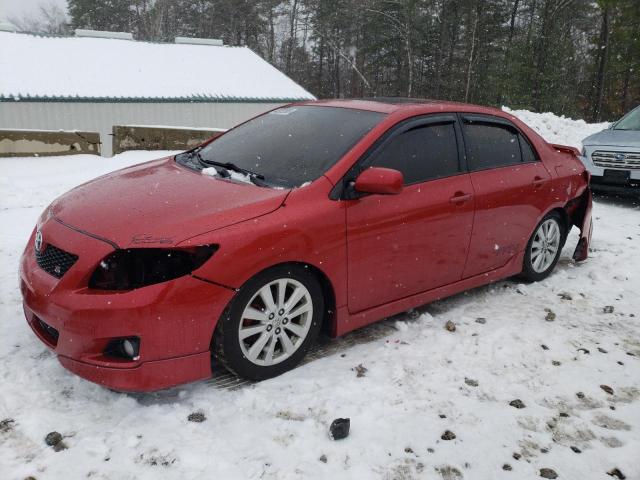 2T1BU4EE1AC409382 - 2010 TOYOTA COROLLA BASE RED photo 1