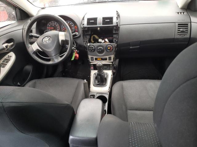 2T1BU4EE1AC409382 - 2010 TOYOTA COROLLA BASE RED photo 8